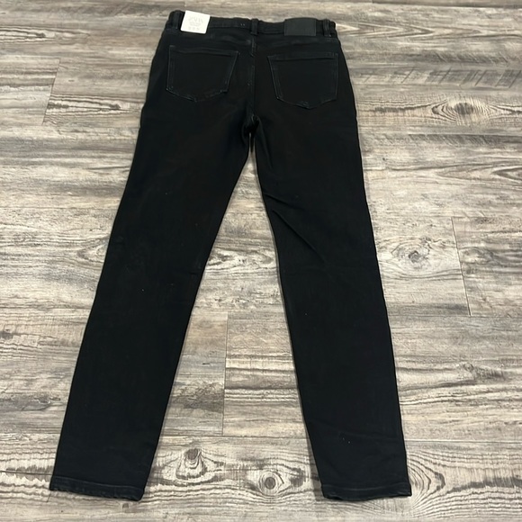 NWT Zara Women’s Black Vintage Skinny Jean High Rise Ankle Length Size 8 - Picture 3 of 12